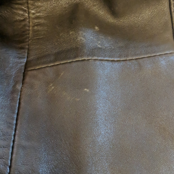 All Saints Balfern Leather Biker's Jacket Size 4 - Picture 15 of 16